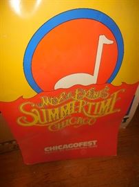 Vintage Summer Time Chicao Fest Posters