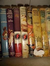 Vintage Lone Ranger, Hopalong Cassidy Books