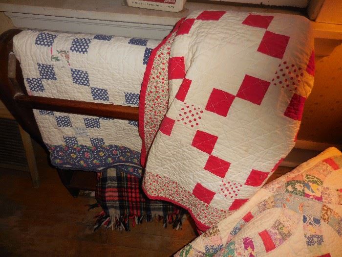 Vintage Hand Made Quilts