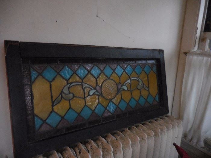 Vintage Stained Glass..Needs Repair