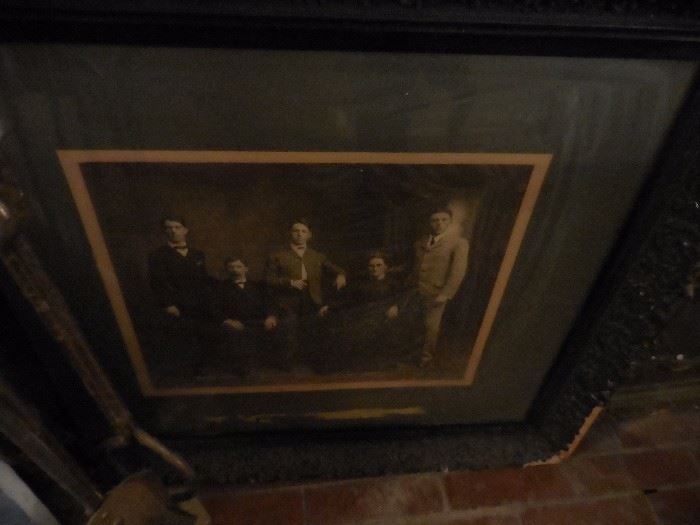 Antique Ornate Black Frame, Photograph