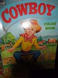 Cowboy coloring Book