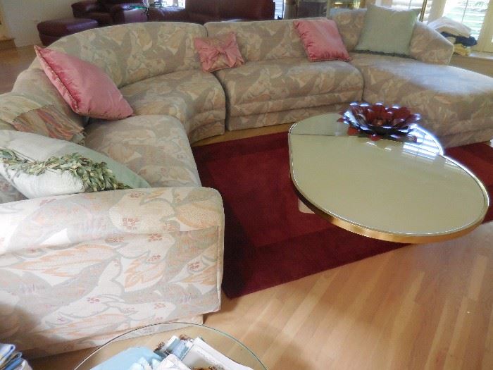 Custom Made Sectional Sofa from Robert Allen "The Mart"