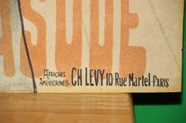 Original Toulouse-Lautrec Moulin Rouge Poster