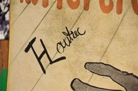 Original Toulouse-Lautrec Moulin Rouge Poster