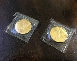Gold coins