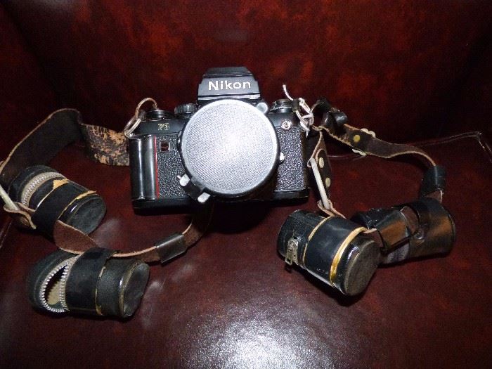 Vintage Nikon camera with original User's Manual