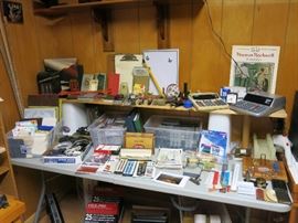 Office Items, many vintage