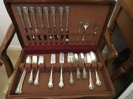 Very Nice  Set of Sterling Flatware by Towle, Old Master.  