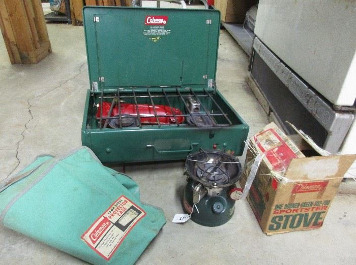 vintage Coleman camping stove