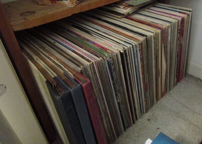 vintage vinyl records