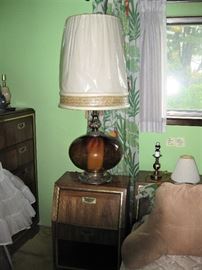 Very Large Mid-Century Accent Table Lamp