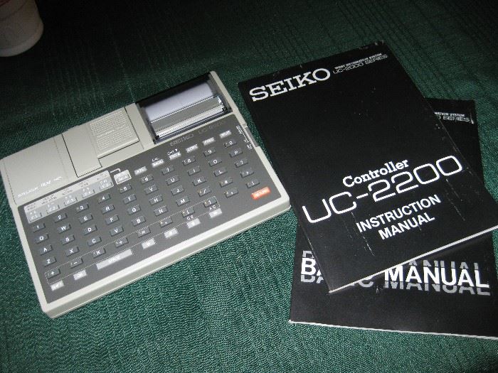 Seiko controller UC2200 Watch Programmer and Manuals (No Watch)