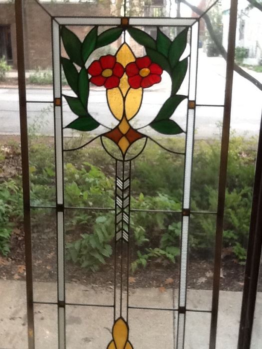 beautiful vintage stained glass