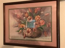 Embroidered look poster $15