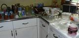 glassware, pitchers,