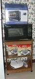 microware, toaster oven, grill, cooktops