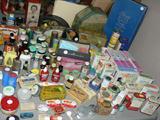 antique and vintage medicine tins and bottles - antique tins