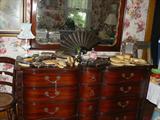 dresser, mirror, dresser sets, fans, perfume bottles and more