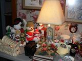 lamps, paperweights and collectibles
