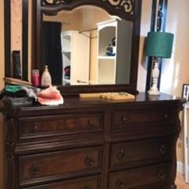 Large Dresser with Mirror