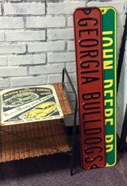 Georgia Bulldogs & John Deere Signage