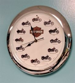 Harley-Davidson Clock