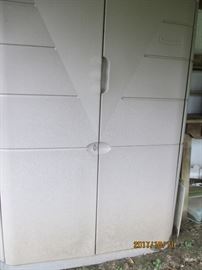 Rubbermaid tall cabinet 