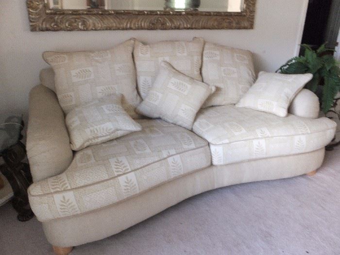 Havertys contemporary sofa