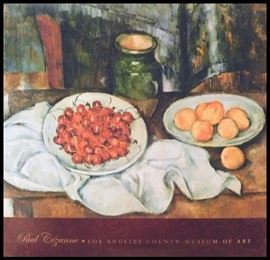  1995 Still Life with Cherries and Peaches unframed poster by Cezanne. The original hangs in the LA County Museum of Art.