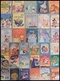 Sampling of Little Golden children's books Most are newer, but a few are from the 1950's and 60's