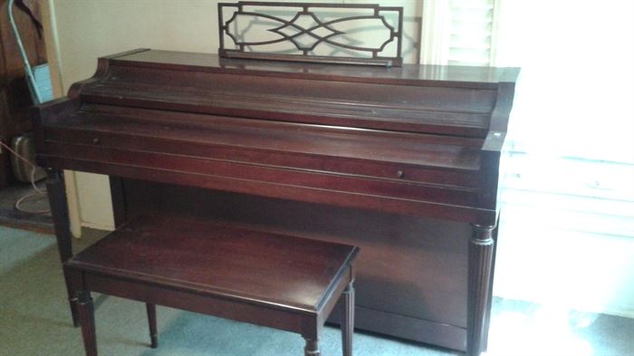 Everertt Vintage Piano. We even have the tuning forks!