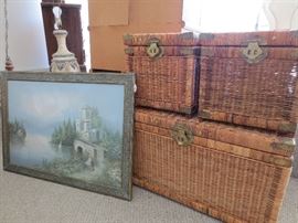 Wicker Chests