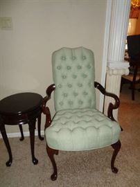 side chair & side table