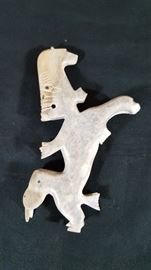Funky Carved Bone Figure