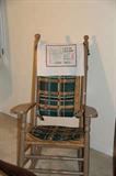 CANE BOTTOM ROCKER