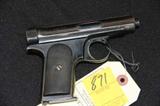 VINTAGE, 7.65 CAL., AUTO #2908