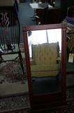 WOOD FRAMED MIRROR