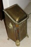 Brass Coal Box