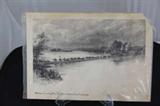 Sherman Crossing the River - Top Right Corner Missing
