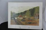 Saturday Lakemont - The RR functioned from 1907-1961. 11x14