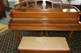 Fischer Babygrand probably from the late 50's early
60's.