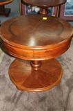Drum Tables are New - Henredon, Baker, Etc.