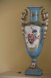 PAIR OF PORCELAIN URNS