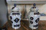 MATCHING DECORATIVE BALLUSTER JARS