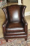 MATCHING LEATHER CHAIR