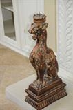 2 LARGE CANDLESTICKS