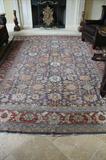 VINTAGE RUG 12 X 12 APPROX.
