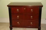 LARGE 3 DRAWER BEDSIDE TABLE