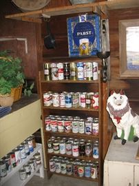 Beer Can Collection, Pabst Blue Ribbon Beer Sign